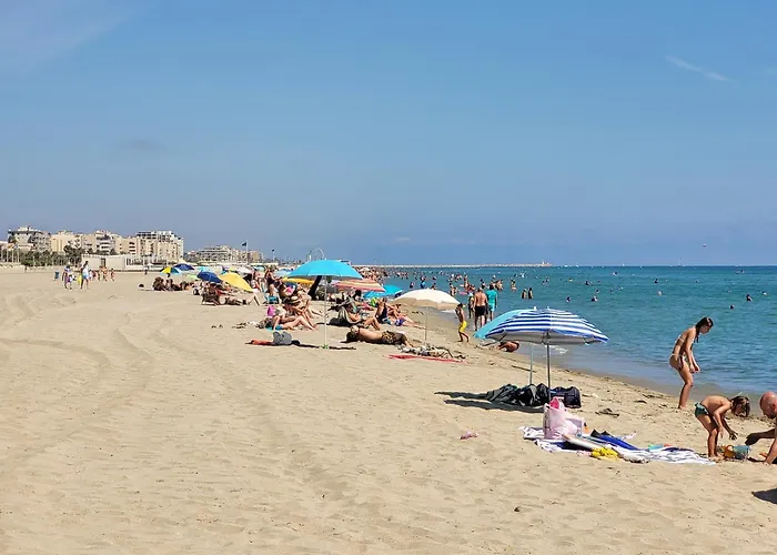 - 4 Personnes - T2 - Parking Prive - Climatisation - Fr-1-794-102 Apartment Canet-en-Roussillon